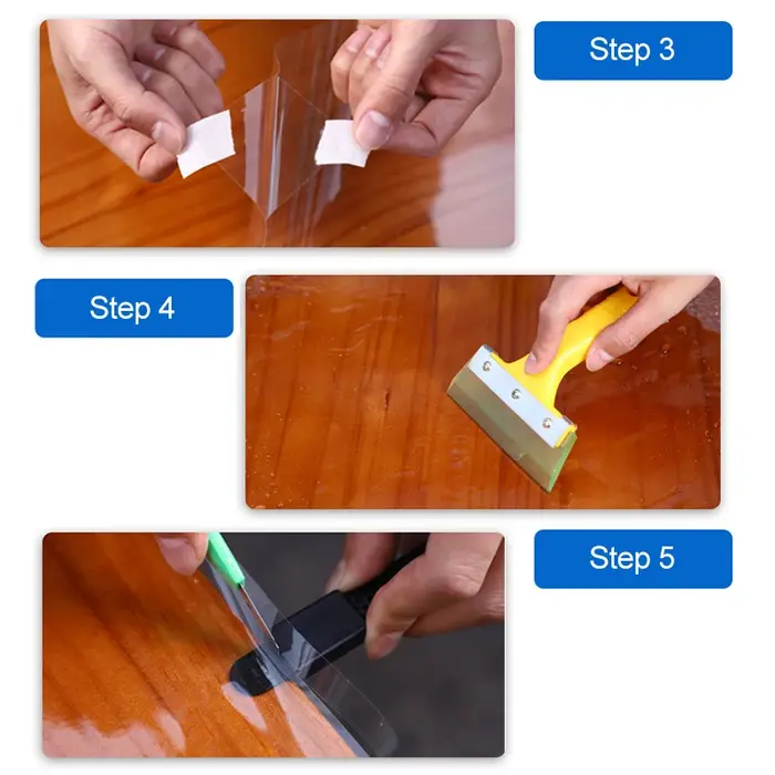 Film de Protection adhésif pour Table