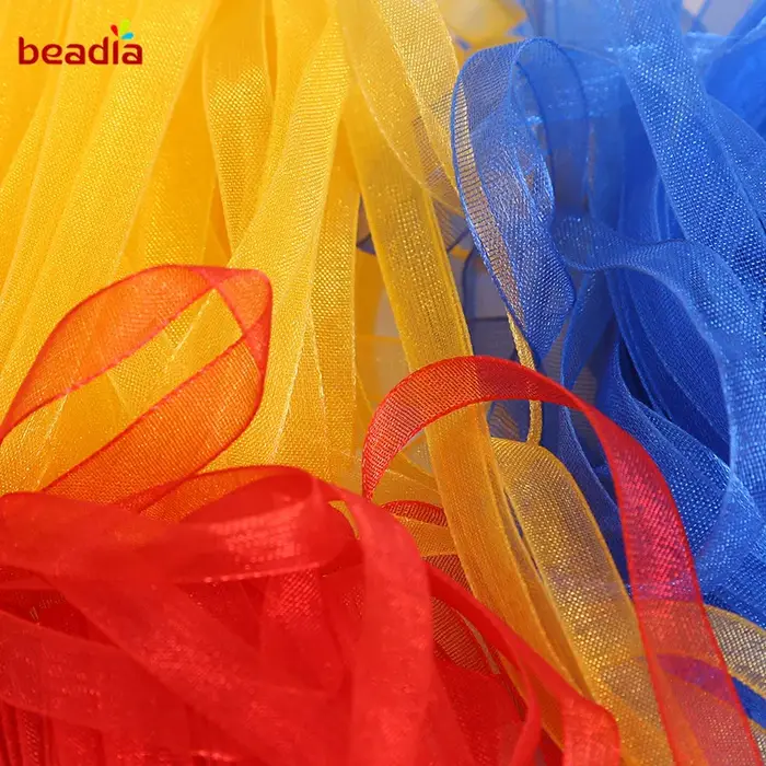Ruban Organza 20 yards/sac 6mm