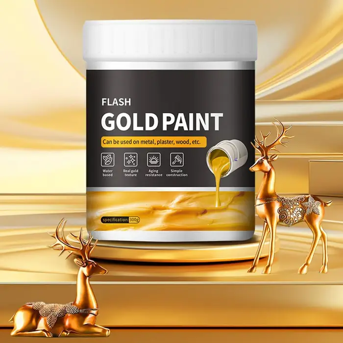 Peinture dorée liquide 300g