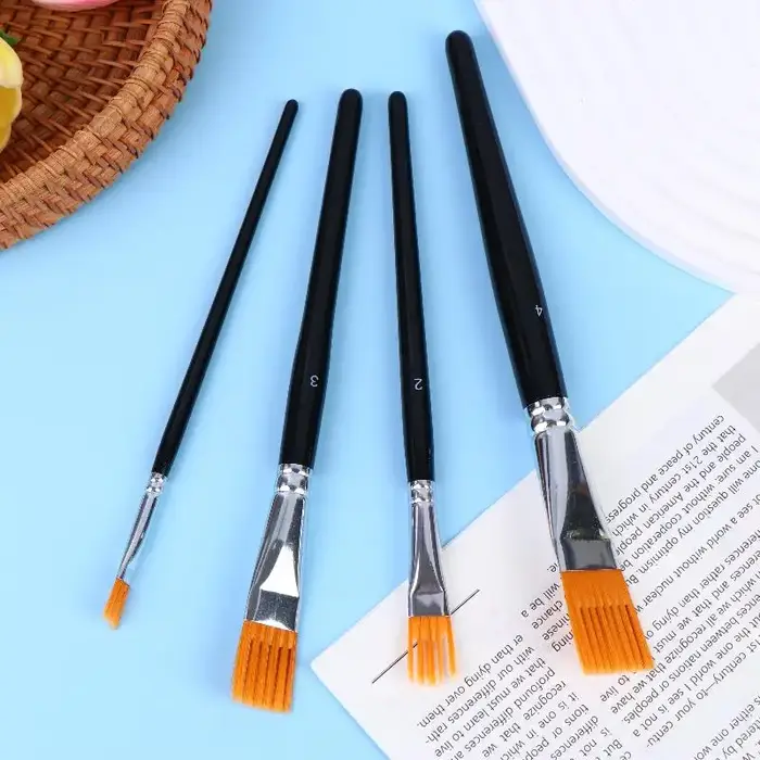 Ensemble de pinceaux à aquarelle professionnels à poils doux