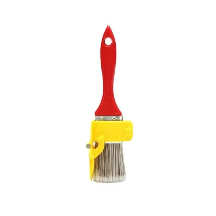 Peinture murale brossage coin intérieur bord dissimulé coupe séparation des couleurs pinceau Edger outil Kit de rouleau à main