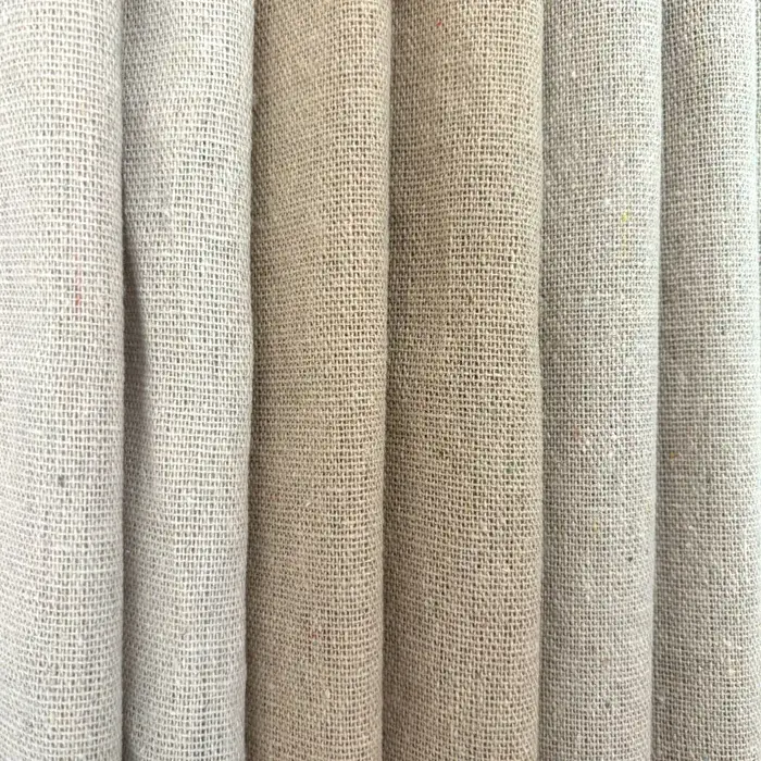 Tissu brut Patchwork peinture chanvre coton lin