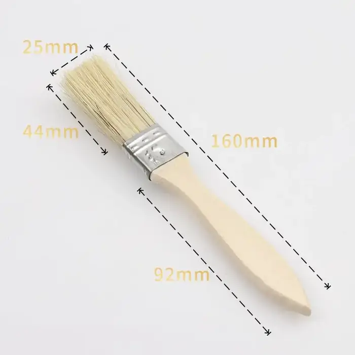Petit pinceau à peinture, adapté à l'art, aux travaux manuels, à la peinture, au teinture, au vernis