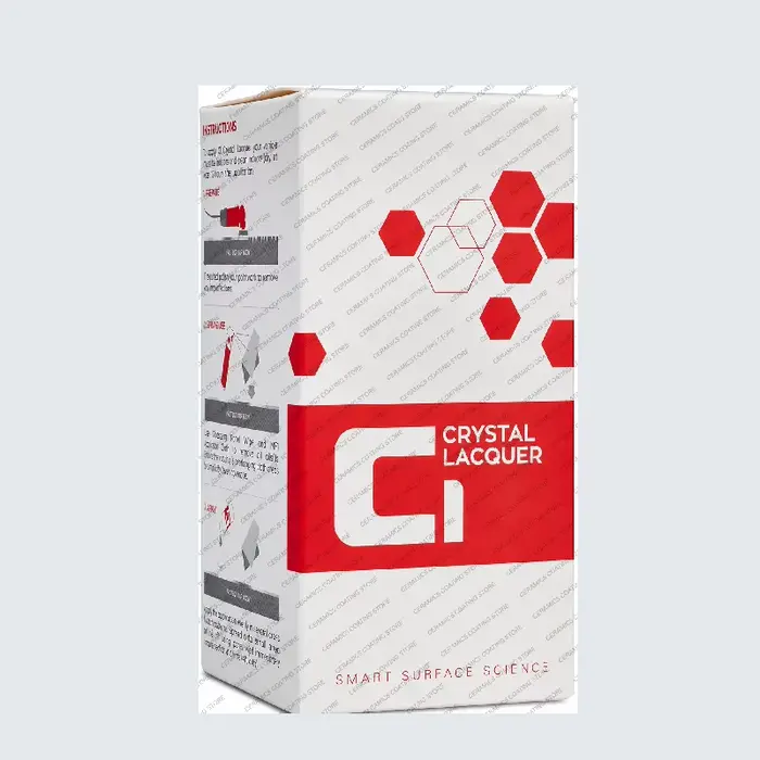 Revêtement céramique laqué cristal C1, protège la peinture, finition haute brillance, application fa