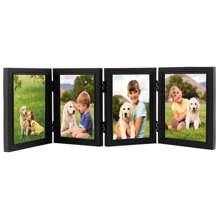 Cadre Photo en bois pliable à charnière