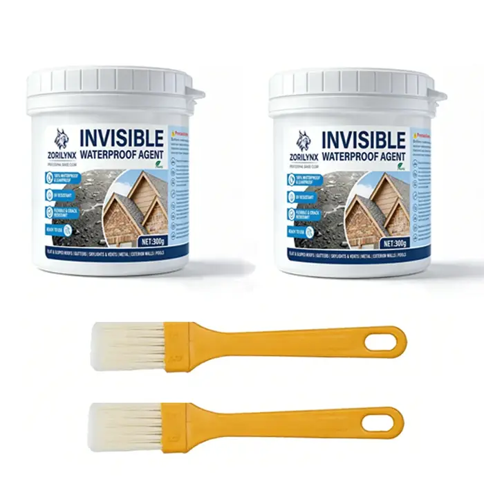 Revêtement transparent imperméable résistant aux UV
