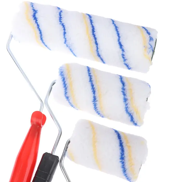Rouleau à peinture avec manche court et long
