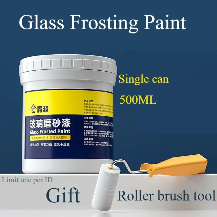 Peinture sur verre avec pinceau
