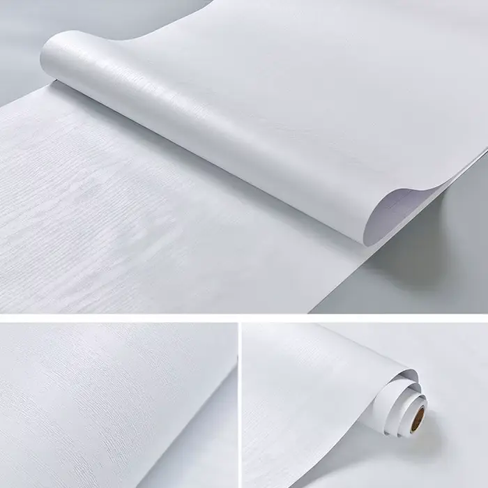 Papier peint auto-adhésif imperméable en PVC, en rouleaux, pour meubles, armoires, Film décoratif en