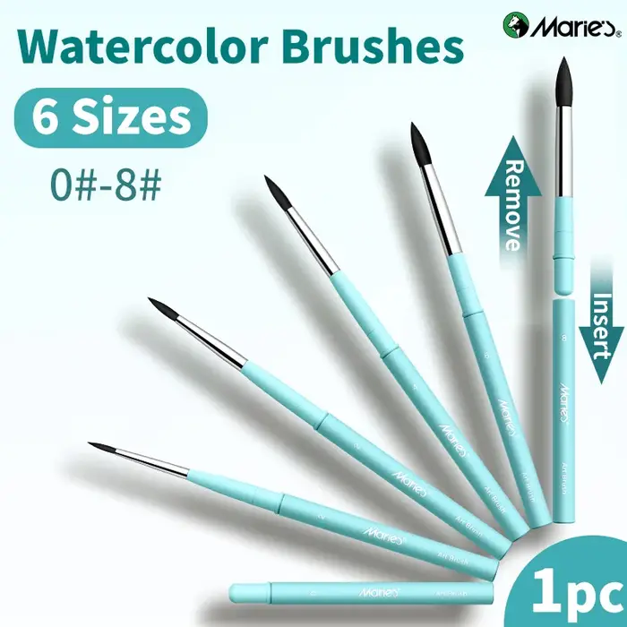 Pinceau aquarelle de voyage Marie's