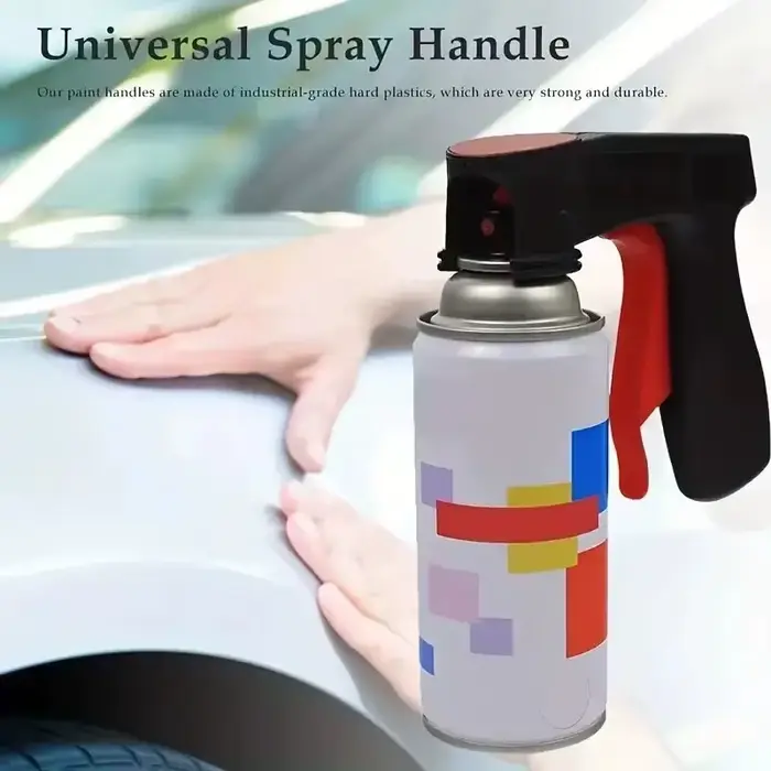 Adaptateur de gâchette pour pulvérisateur de peinture en aérosol portable en plastique