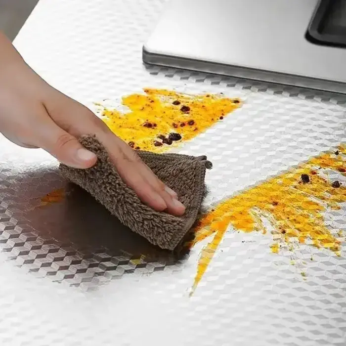 Autocollant de cuisine anti-graisse pour cuisinière