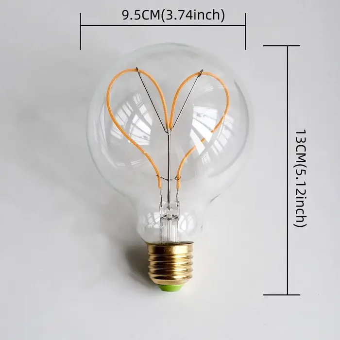 TIANFAN Vintage ampoule Led G95/G30 Edison