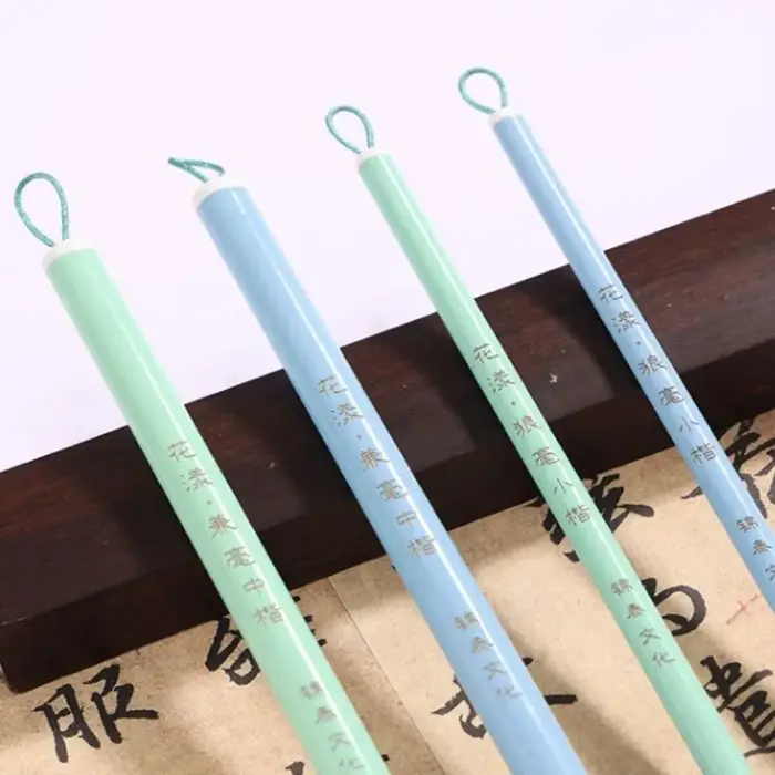Pinceau de calligraphie chinoise d'interconnexion à l'huile