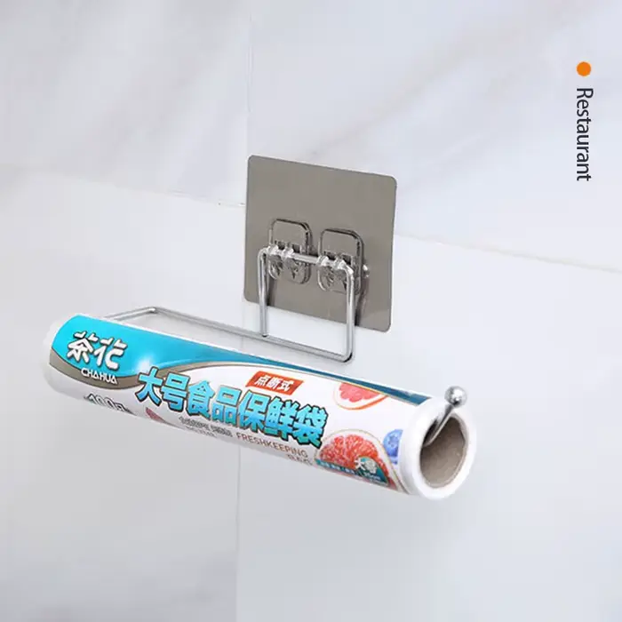 1/2pcs Porte-Papier Hygiénique Suspendu pour Salle de Bain et Cuisine, Porte-Mouchoirs, Porte-Servie
