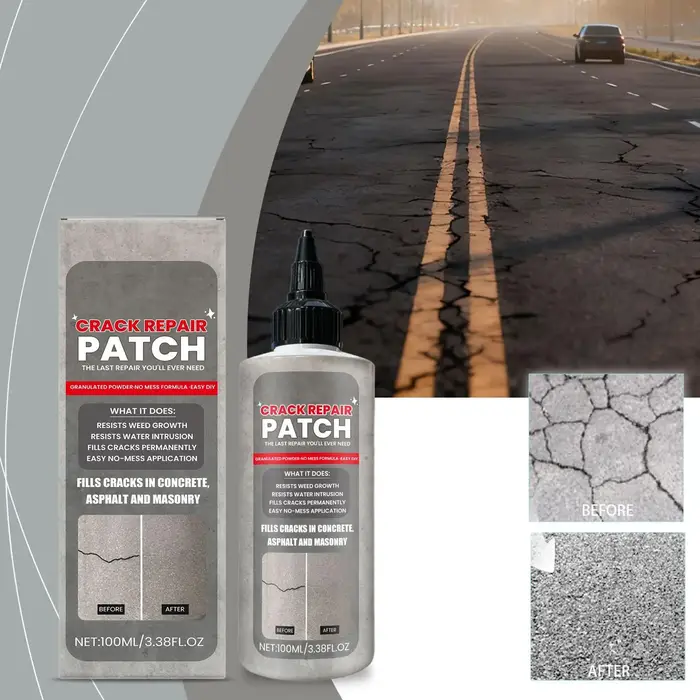 Mastic de réparation pour fissures de béton 100 ml