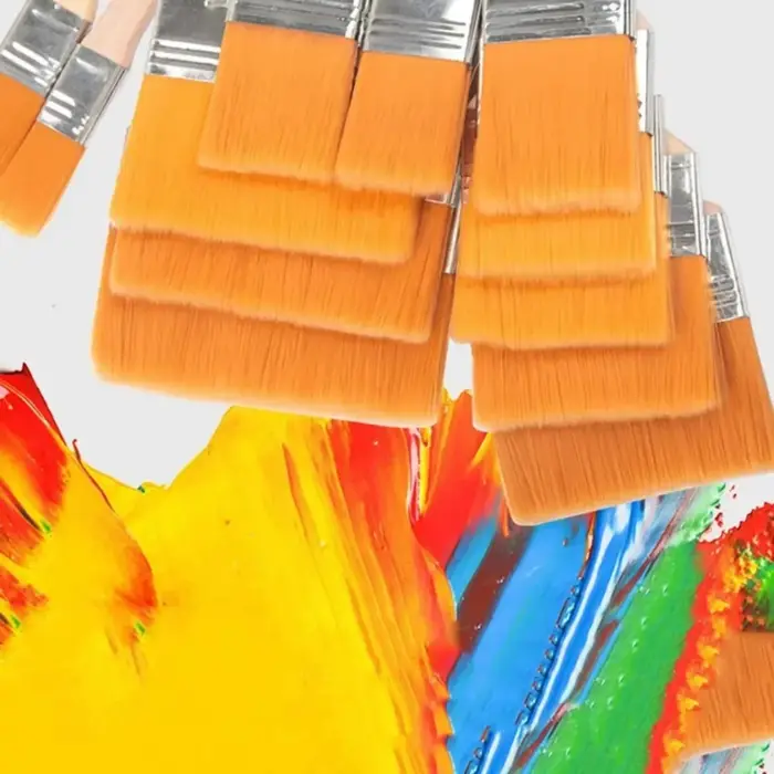 Ensemble de pinceaux à peinture en Nylon