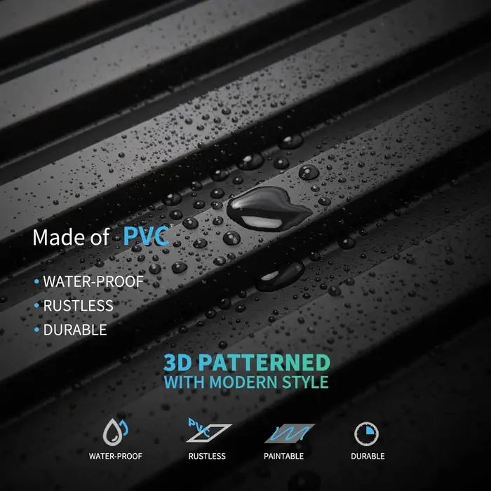 Panneaux muraux 3D pour décoration murale intérieure
