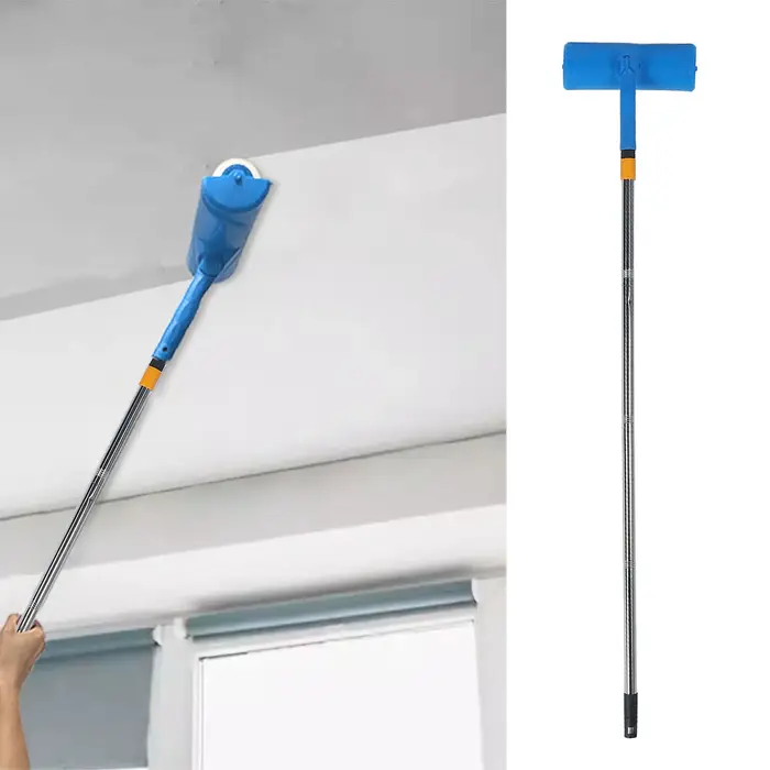 Rouleau de peinture de plafond de 10 pouces avec bouclier de rouleau