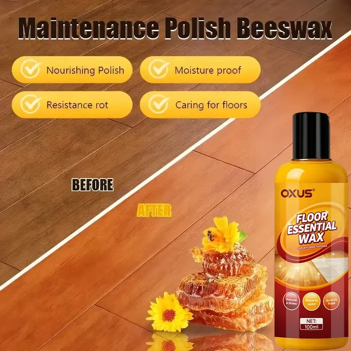 Cire à bois huile meubles coloration