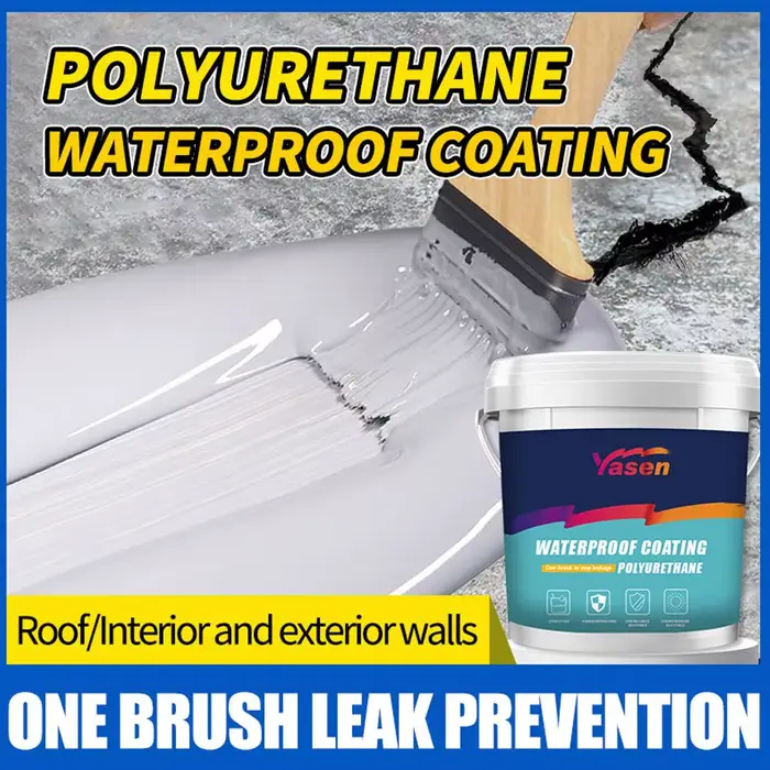 Revêtement imperméable en polyuréthane à base d'eau