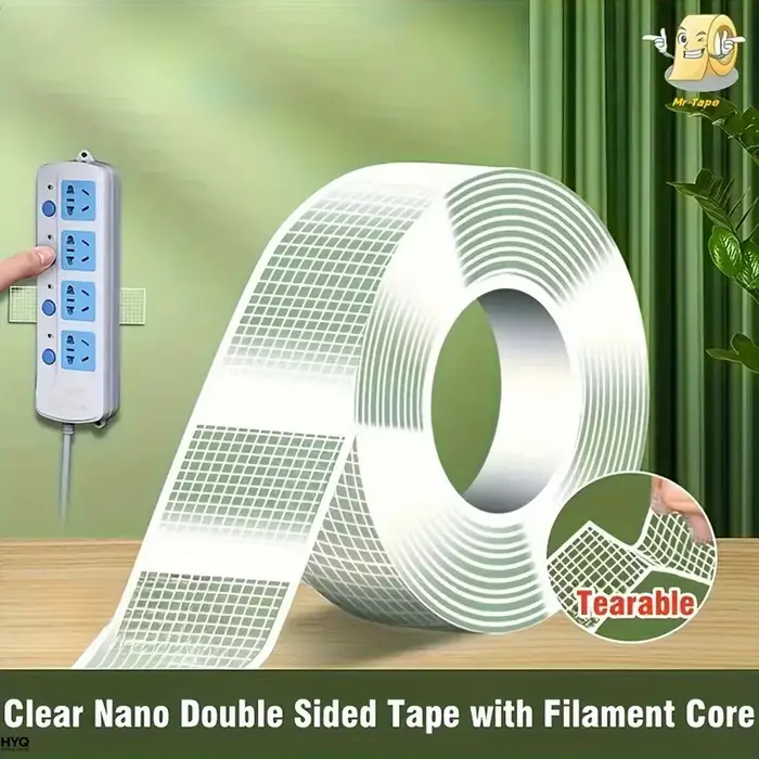 1 bande adhésive nano ultra-résistante double face