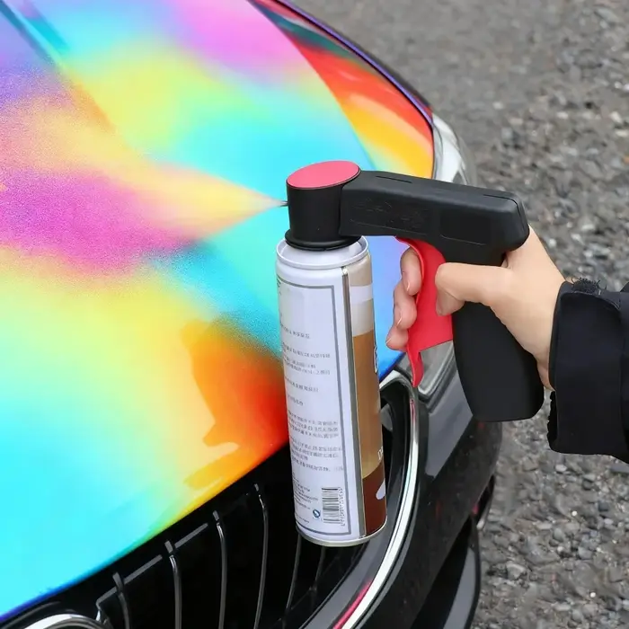 Adaptateur de pistolet à peinture ergonomique
