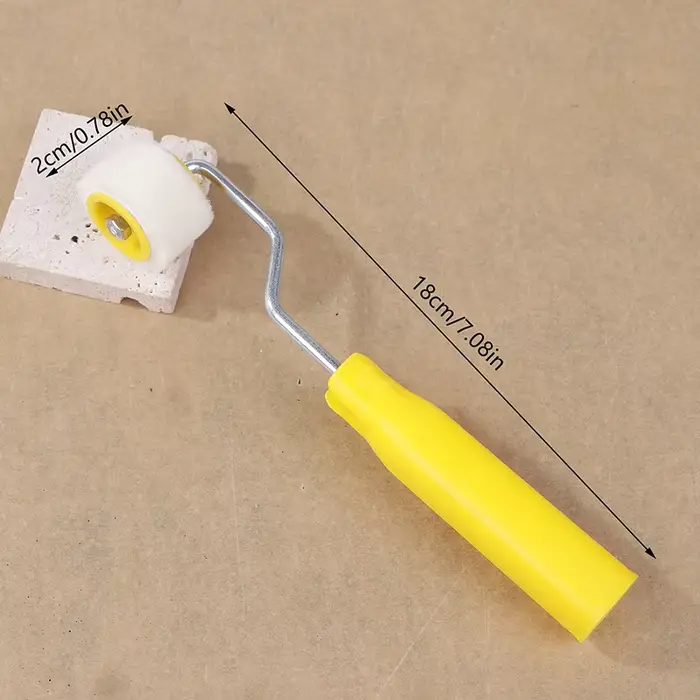 Brosse à peinture pour réparation murale, Mini rouleaux de peinture pour portes et plafonds, pinceau