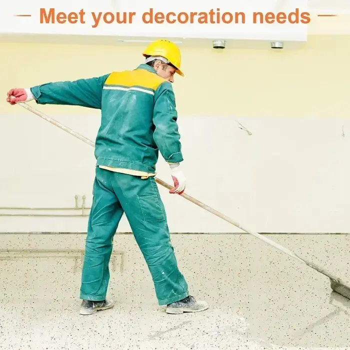 500g de copeaux de pierre décoratifs colorés pour revêtements de sol en béton