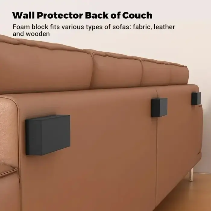 Protecteur mural adhésif double face en mousse EVA, adapté à la protection contre les chocs des canapés, bancs et murs, coussinets anti-vibrations, 10 pièces