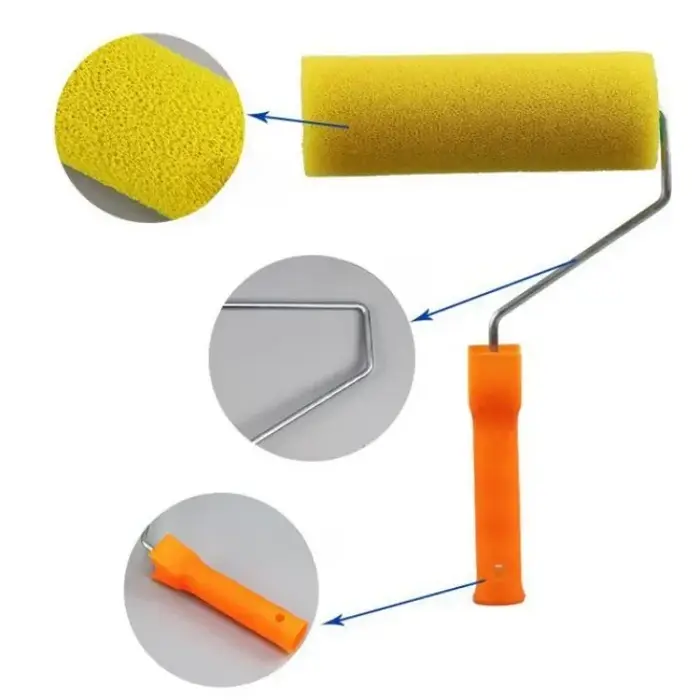 Rouleau de peinture murale 4/8 pouces