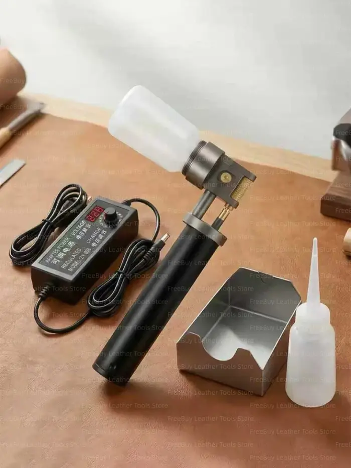 Machine électrique de revêtement des bords en cuir – Outil portatif de peinture