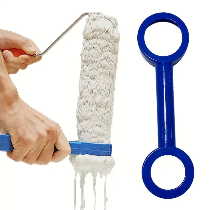 Économiseur de rouleau de peinture, rouleau de grattage domestique, décoration d'outil de nettoyage 