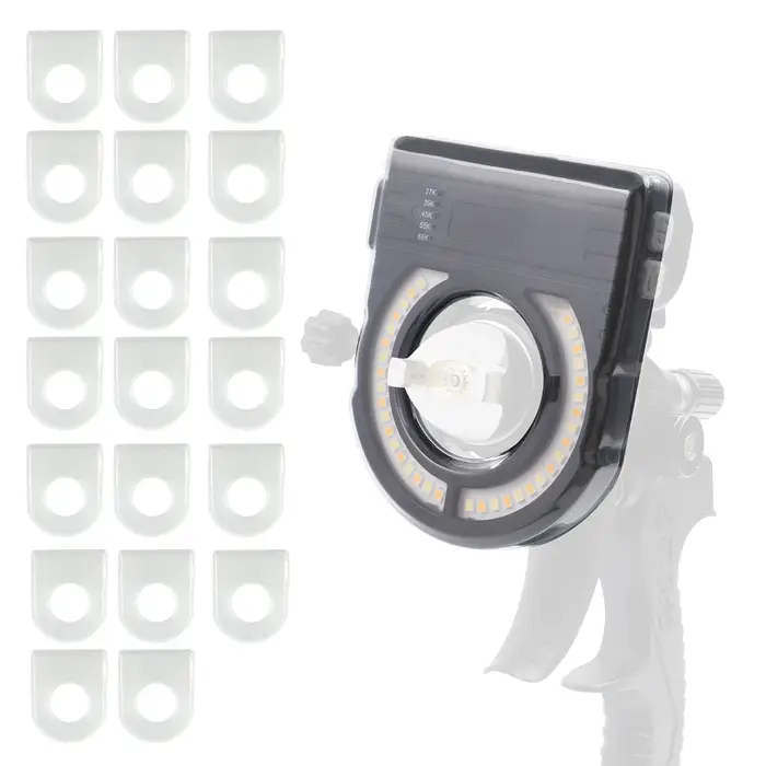 Couvercle de protection amélioré pour lampe de peinture sans fil