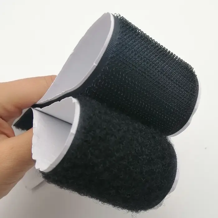 Ruban de fixation auto-adhésif solide de 150mm, ruban adhésif à crochet et boucle, sangle en gomme m