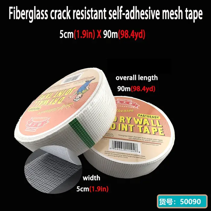 Ceinture en maille auto-adhésive Anti-fissure en fibre de verre