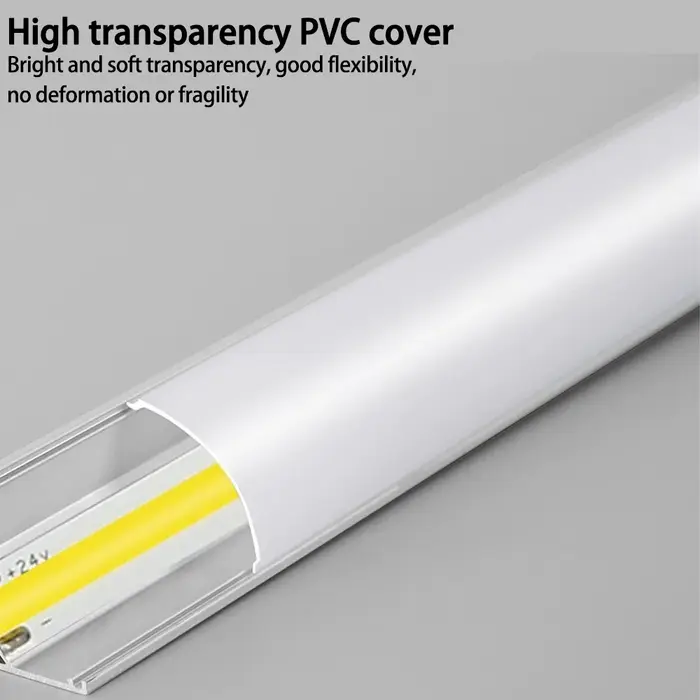 Profilé LED en aluminium en forme de V pour coins