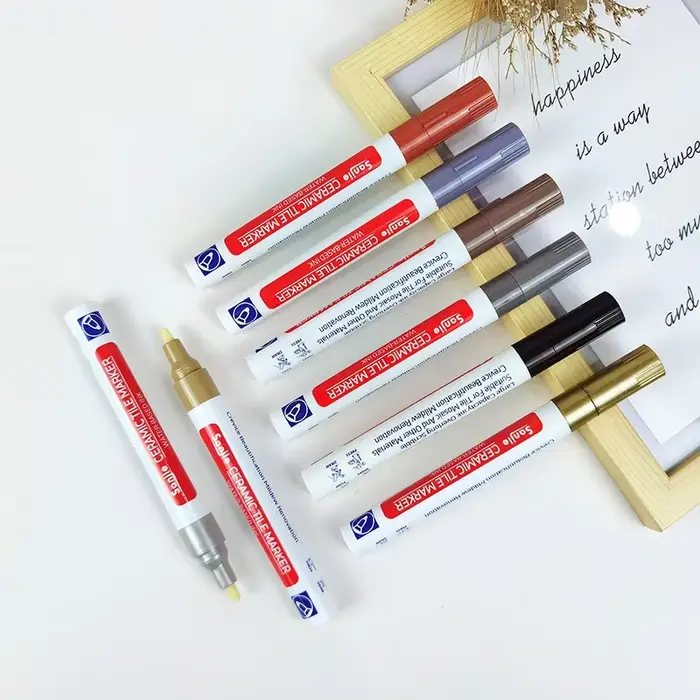 1/5/10/30 pièces Stylo de réparation de couleur pour carrelage céramique