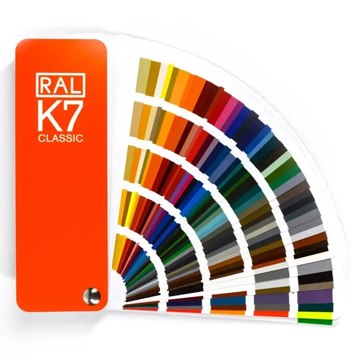 Carte de couleurs standard internationale RAL K7 raul - revêtements peinture