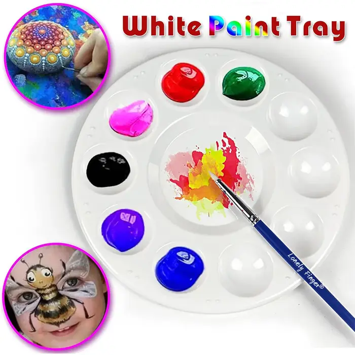 Palettes de plateaux de peinture 2/4/8/15 pièces