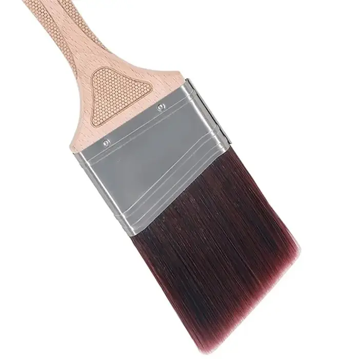Pinceau à peinture coudé gris de 2