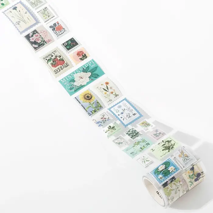 Autocollants Vintage Style bande tampon 55mm x 2m