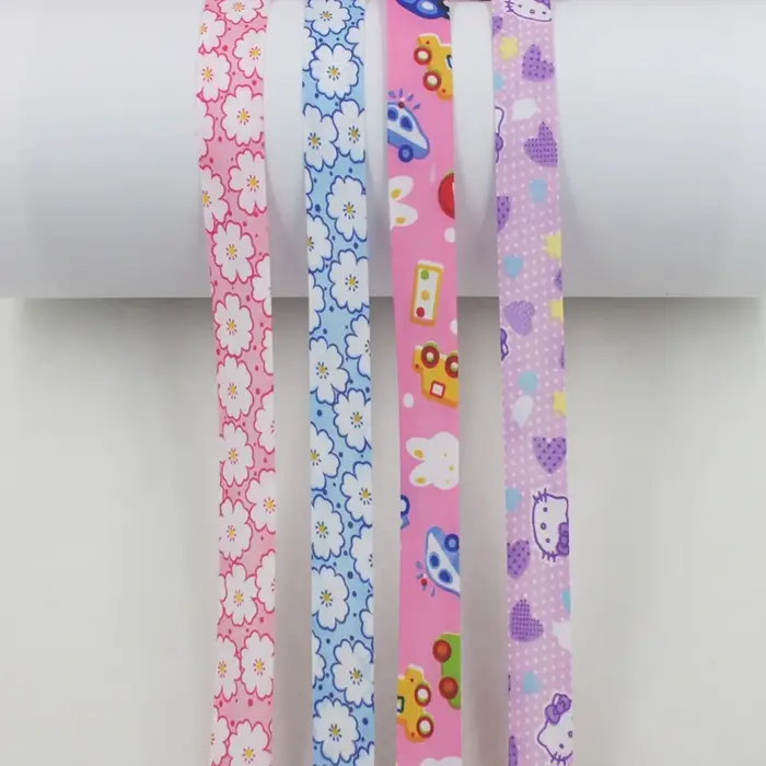 Ruban de biais en satin de polyester