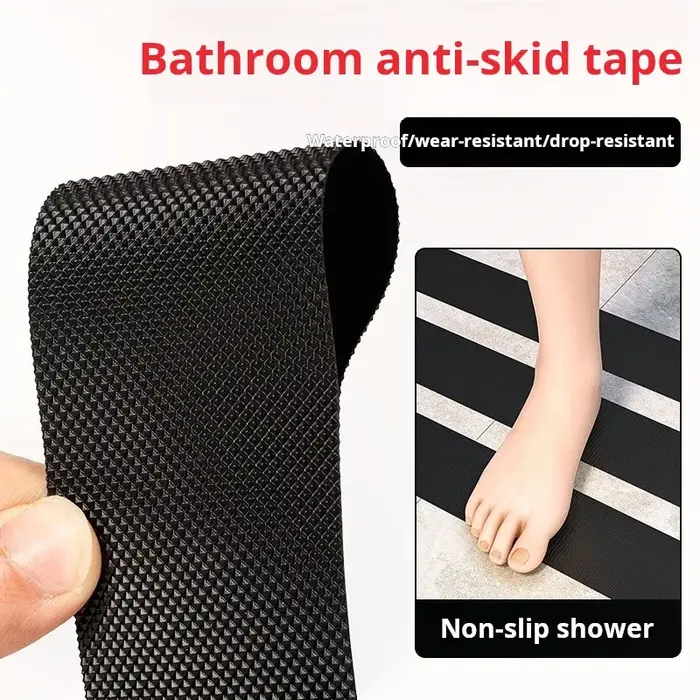 Bande antidérapante pour salle de bain