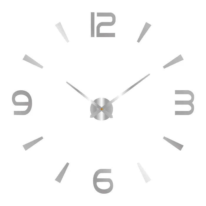 Grande Horloge murale au Design moderne 3D