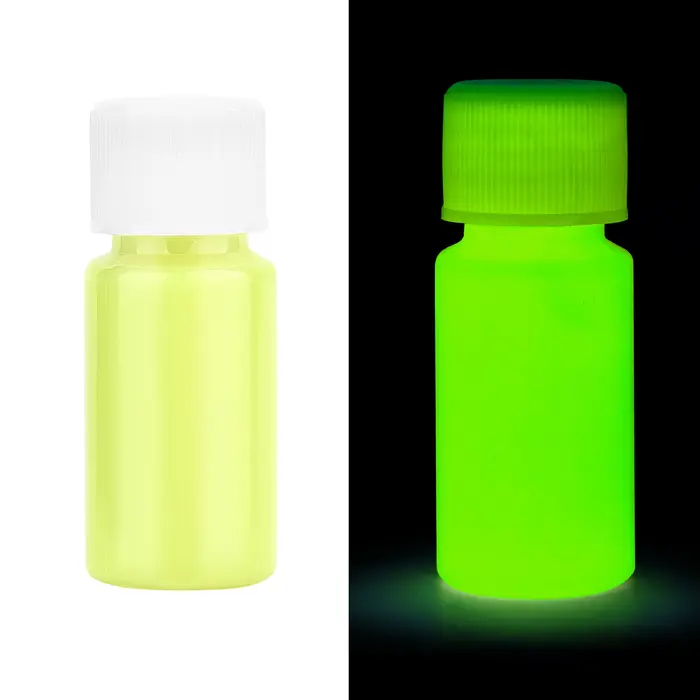 Peintures lumineuses fluorescentes longue durée