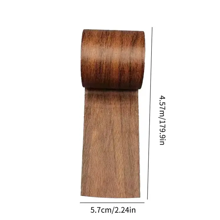 Rouleau de ruban adhésif pour réparation de Grain de bois réaliste, 4.5M/rouleau, pour rénovation de