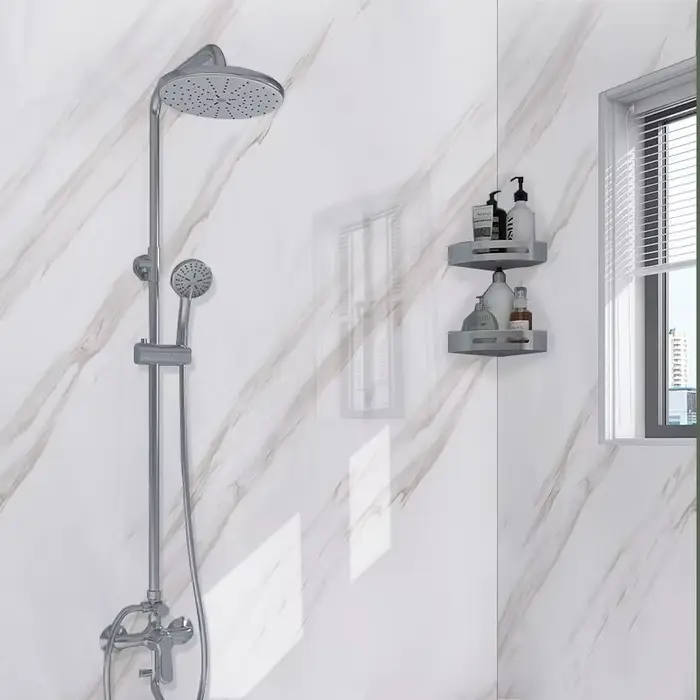 Papier peint adhésif imperméable de 20 mètres, autocollants muraux pour salle de bains, rénovation m