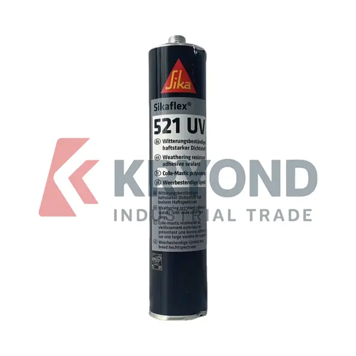 Sika Sikaflex 521 UV 300ml MS Mastic Polymère Adhésif Flexible Peintable pour Scellage de Joints Mar