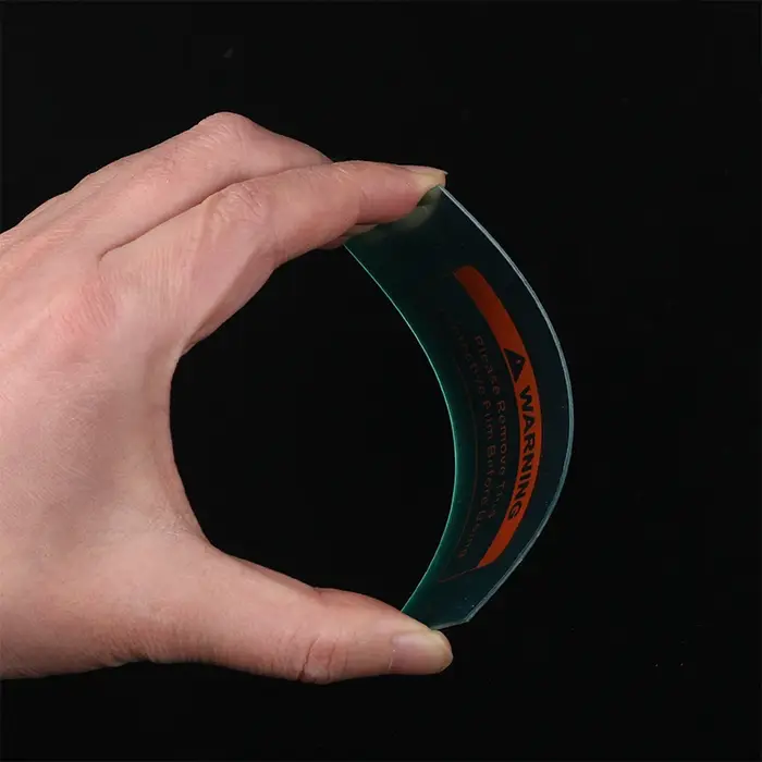 Plaque de protection en plastique (PC)